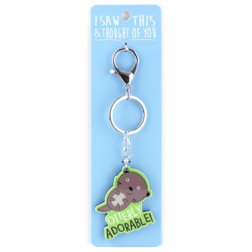  674006 - ISCZ06 - Keyring - ZOO - I saw this & thought of You - Otter
