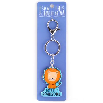  674008 - ISCZ08 - Keyring - ZOO - I saw this & thought of You - Leeuw
