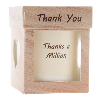 Candlelight4U - Kaars - Thank You - Thanks a Million 