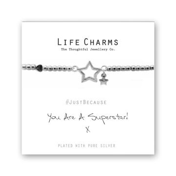 480203 - Life Charms - LC003BW - Just because - Superstar