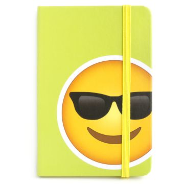 730091 - Notebook I saw this -  Sunglasses Emoji