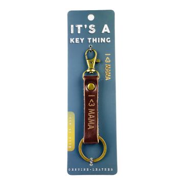 It's a key thing - KTD002 - sleutelhanger -   I <3 MAMA 
