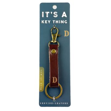 It's a key thing - KTD039 - sleutelhanger - Letter D