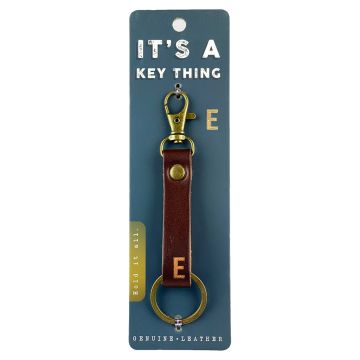 It's a key thing - KTD040 - sleutelhanger - Letter E