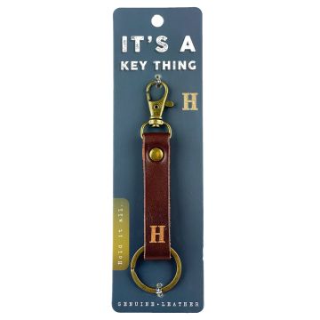 It's a key thing - KTD043 - sleutelhanger - Letter H