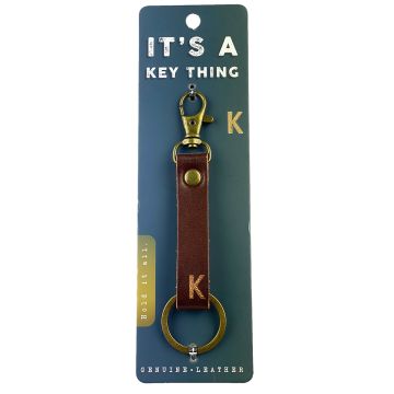 It's a key thing - KTD046 - sleutelhanger - Letter K
