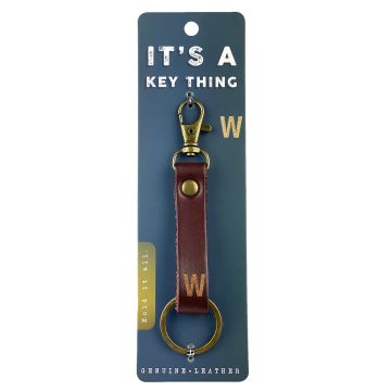 It's a key thing - KTD057 - sleutelhanger - Letter W