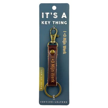 It's a key thing - KTD117 - sleutelhanger - I < 3 MIJN WERK