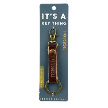 It's a key thing - KTD122 - sleutelhanger - I < 3 VOETBAL
