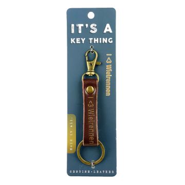 It's a key thing - KTD124 - sleutelhanger - I < 3 WIELRENNEN