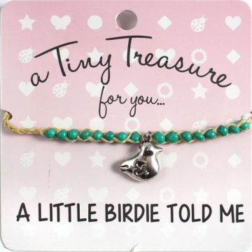 TT81- Tiny Treasure armband Little Bird
