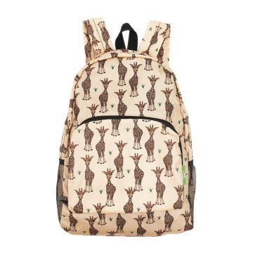 Eco Chic - Backpack - B54BG - Beige - Giraffe 