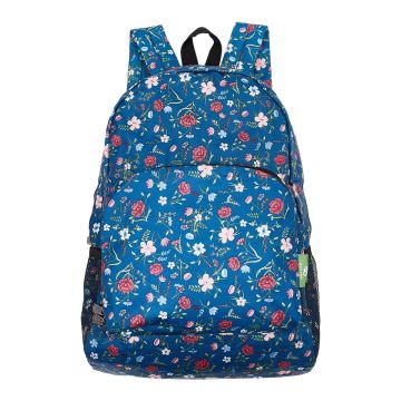 Eco Chic - Backpack - B60NY - Navy - Floral NIEUW 