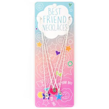 Best Friend Necklace - Ketting - Hart/Ster/Vlinder - BFN10