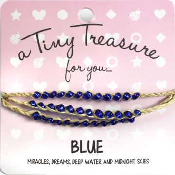 TT36 - Tiny Treasure armband Blue
