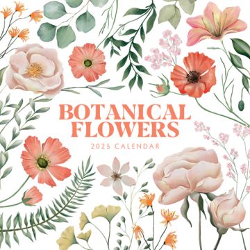 Kalender 2025 Botanical Flowers