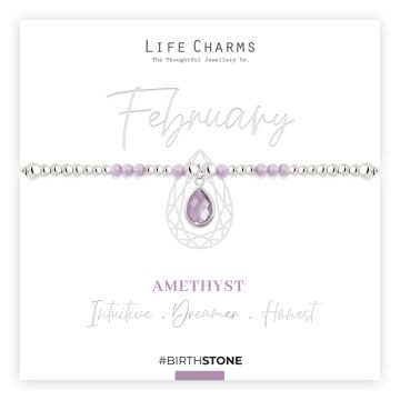 Life Charms - BS02 - Birthstone - February
