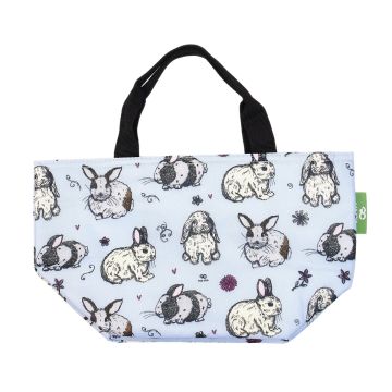 Eco Chic - Cool Lunch Bag - C43BB - Baby blue - Bunny 