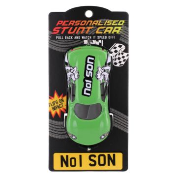 Personalised Stunt Car - No 1 Son (CA006)