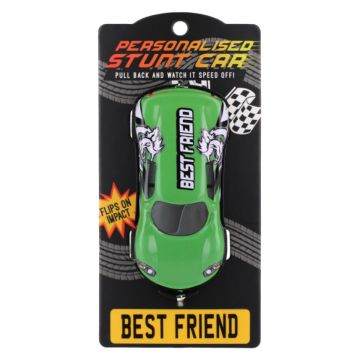 Personalised Stunt Car - Best Friend (CA010)