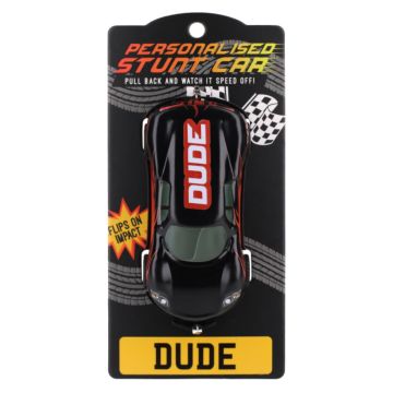 Personalised Stunt Car - Dude (CA012)