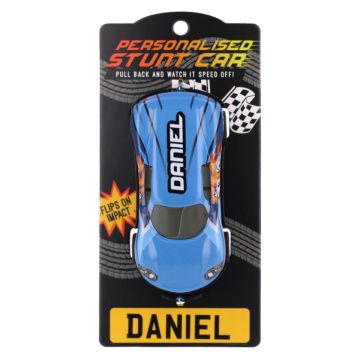 Personalised Stunt Car - DANIEL (CA035)