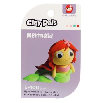 Clay Pals kleisetje - Mermaid (zeemeermin)