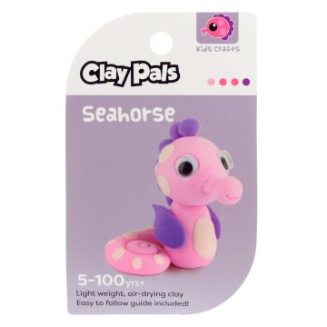 Clay Pals kleisetje - Seahorse (zeepaard)