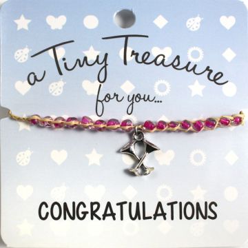 TT50 - Tiny Treasure armband Congratulations
