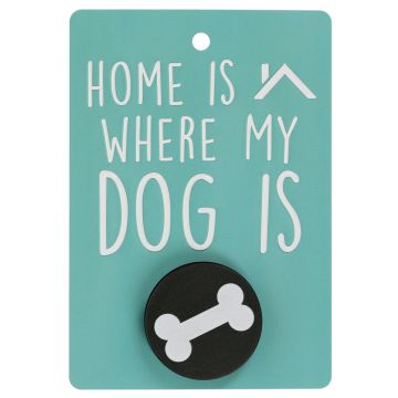 Hondenriemhanger (Pooch Pal) - DL14 - Home Is Where My Dog Is