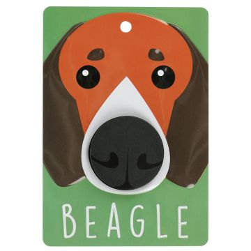 Hondenriemhanger (Pooch Pal) - DL35 - Beagle - Red and White