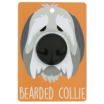 Hondenriemhanger (Pooch Pal) - DL38 - Bearded Collie