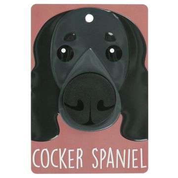 Hondenriemhanger (Pooch Pal) - DL56 - Cocker Spaniel - Black