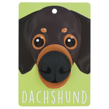 Hondenriemhanger (Pooch Pal) - DL61 - Dachsund - Black and Tan
