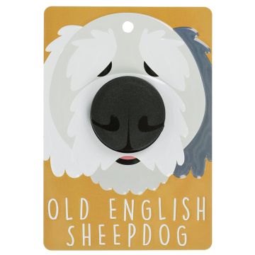 Hondenriemhanger (Pooch Pal) - DL89 - Old English Sheepdog