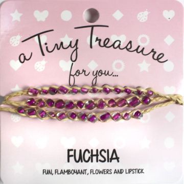 TT35 - Tiny Treasure armband Fuchsia