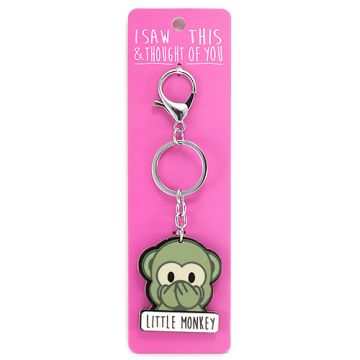 Sleutelhanger - I saw this & thought of You - Cheeky Monkey