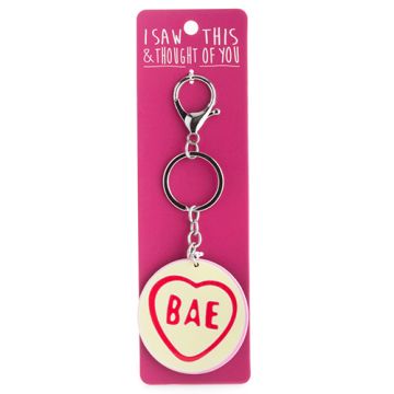 Sleutelhanger - I saw this & thought of You - Bae Loveheart