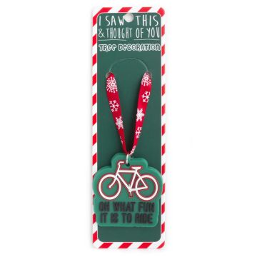 ISXM0111 Tree Decoration - Oh What Fun It is To Ride