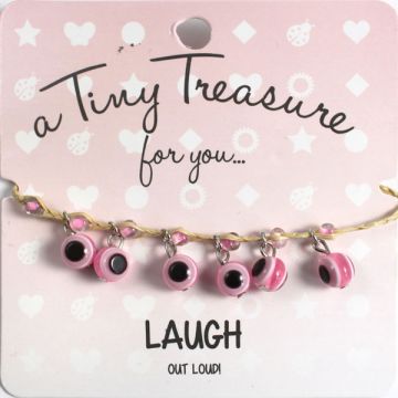 TT32 - Tiny Treasure armband Laugh