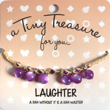 TT26 - Tiny Treasure armband Laughter