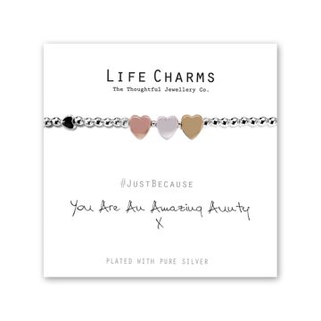 480218 - Life Charms - LC018BW - Just because - Aunty