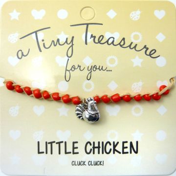 TT117- Tiny Treasure armband Little Chicken