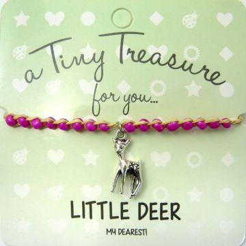 TT106- Tiny Treasure armband Little Deer