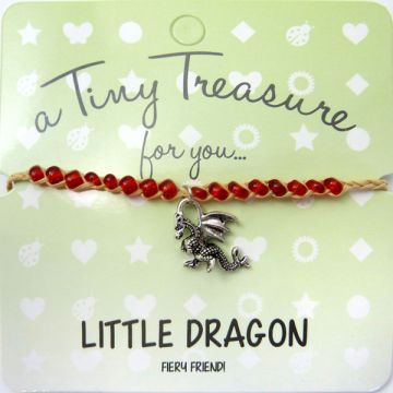TT109- Tiny Treasure armband Little Dragon