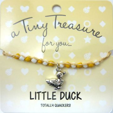 TT118- Tiny Treasure armband Little Duck