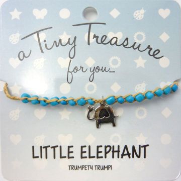 TT141- Tiny Treasure armband Little Elephant