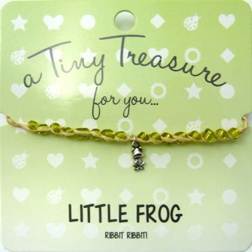 TT110- Tiny Treasure armband Little Frog