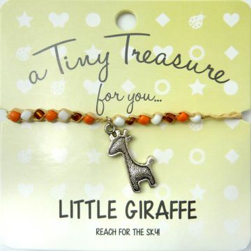 TT113- Tiny Treasure armband Little Giraffe