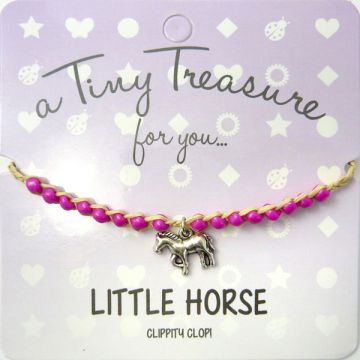 TT139- Tiny Treasure armband Little Horse